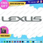 Fits Lexus Decals Stickers Vinyl Sport Racing Car  Truck Race Class SUV Caliper - Image 10
