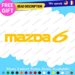 Fits Mazda 6 Decals Stickers Vinyl Emblem JDM Drift Tuning Door Fuel Rim Japan - Image 18