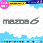 Fits Mazda 6 Decals Stickers Vinyl Emblem JDM Drift Tuning Door Fuel Rim Japan - Image 8
