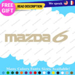 Fits Mazda 6 Decals Stickers Vinyl Emblem JDM Drift Tuning Door Fuel Rim Japan - Image 10
