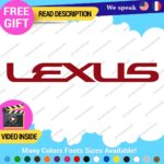 Fits Lexus Decals Stickers Vinyl Sport Racing Car  Truck Race Class SUV Caliper - Image 18
