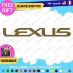 Fits Lexus Decals Stickers Vinyl Sport Racing Car  Truck Race Class SUV Caliper - Image 21