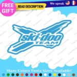 Fits Skidoo Team Decals Stickers Vinyl Snowmobile Ski Doo Sled Snow  Bombardier - Image 3