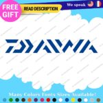 Fits Daiwa Fishing Decals Sticker Vinyl Reel Spinning Rod Baitcasting Zillion - Image 3