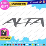 Fits Alta Performance Sticker Vinyl Decal Mini Cooper Clubman Intake Air cooler - Image 5