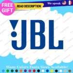 Fits JBL Decals Stickers Speaker Bluetooth Headphone Earbuds Black Matte Music - Image 13