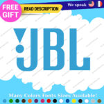 Fits JBL Decals Stickers Speaker Bluetooth Headphone Earbuds Black Matte Music - Image 22