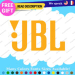 Fits JBL Decals Stickers Speaker Bluetooth Headphone Earbuds Black Matte Music - Image 24