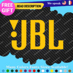 Fits JBL Decals Stickers Speaker Bluetooth Headphone Earbuds Black Matte Music - Image 25