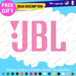 Fits JBL Decals Stickers Speaker Bluetooth Headphone Earbuds Black Matte Music - Image 7