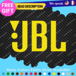 Fits JBL Decals Stickers Speaker Bluetooth Headphone Earbuds Black Matte Music - Image 10