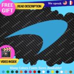 Fits Orange McLaren Decals Stickers Vinyl Mc Automotive F1 Brake Laren Wheels - Image 25