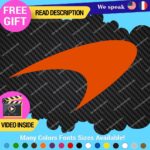 Fits Orange McLaren Decals Stickers Vinyl Mc Automotive F1 Brake Laren Wheels - Image 8