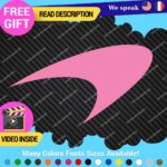 Fits Orange McLaren Decals Stickers Vinyl Mc Automotive F1 Brake Laren Wheels - Image 10