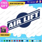 Fits White Air Lift Performance Decals Stickers Vinyl Airmax Suspension Link