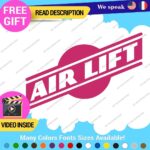 Fits White Air Lift Performance Decals Stickers Vinyl Airmax Suspension Link - Image 25