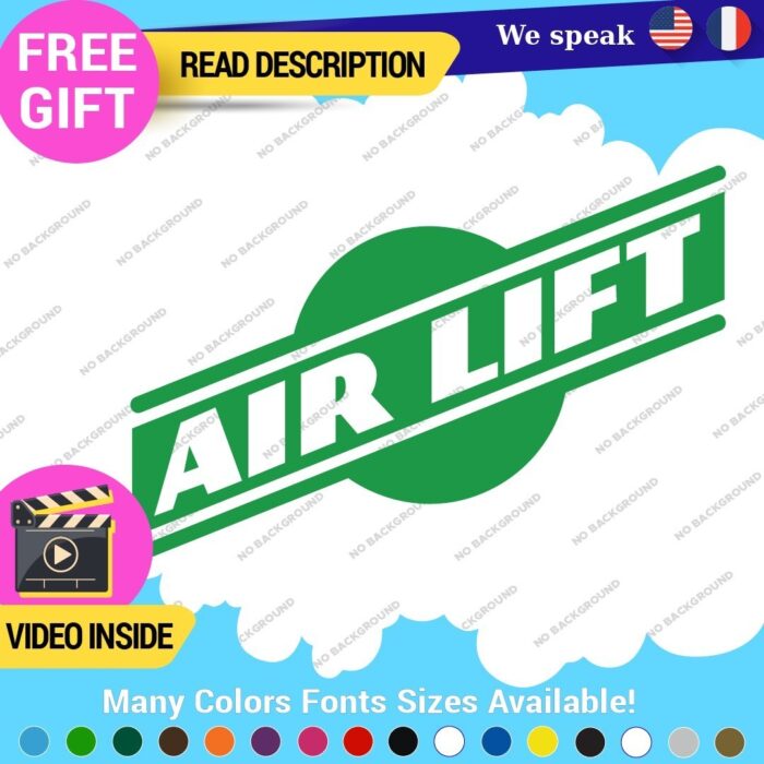 Fits White Air Lift Performance Decals Stickers Vinyl Airmax Suspension Link - Image 7