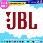 Fits JBL Decals Stickers Speaker Bluetooth Headphone Earbuds Black Matte Music - Image 28