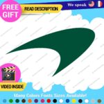 Fits Orange McLaren Decals Stickers Vinyl Mc Automotive F1 Brake Laren Wheels - Image 49