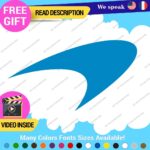 Fits Orange McLaren Decals Stickers Vinyl Mc Automotive F1 Brake Laren Wheels - Image 37