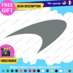 Fits Orange McLaren Decals Stickers Vinyl Mc Automotive F1 Brake Laren Wheels - Image 42