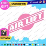 Fits White Air Lift Performance Decals Stickers Vinyl Airmax Suspension Link - Image 26