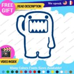 Domo Kun Monster Peeking Fun Decal Sticker Vinyl Illest Drift Dub Turbo JDM Car - Image 12