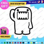 Domo Kun Monster Peeking Fun Decal Sticker Vinyl Illest Drift Dub Turbo JDM Car