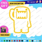 Domo Kun Monster Peeking Fun Decal Sticker Vinyl Illest Drift Dub Turbo JDM Car - Image 3