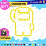 Domo Kun Monster Peeking Fun Decal Sticker Vinyl Illest Drift Dub Turbo JDM Car - Image 4