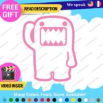 Domo Kun Monster Peeking Fun Decal Sticker Vinyl Illest Drift Dub Turbo JDM Car - Image 9