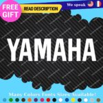 Fits Yamaha Decals Stickers Vinyl Music Motorcycle Snowmobile Motocross ATV Bike - Image 16