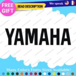 Fits Yamaha Decals Stickers Vinyl Music Motorcycle Snowmobile Motocross ATV Bike - Image 18