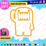 Domo Kun Monster Peeking Fun Decal Sticker Vinyl Illest Drift Dub Turbo JDM Car - Image 27