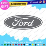 Fits Oval Ford Decal Sticker Vinyl Vintage Mustang Car Emblem Truck Build Escor - Image 23