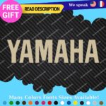 Fits Yamaha Decals Stickers Vinyl Music Motorcycle Snowmobile Motocross ATV Bike - Image 29