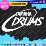 Fits Yamaha Drums Oval Decals Stickers Vinyl Replacement Band Percussion Bass - Image 13