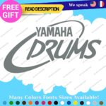 Fits Yamaha Drums Oval Decals Stickers Vinyl Replacement Band Percussion Bass - Image 6