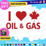 Love Oil Gas Canadian Stickers Decals Vinyl Diesel Fuel Gas Truck Fuel Jet - Image 6