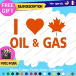 Love Oil Gas Canadian Stickers Decals Vinyl Diesel Fuel Gas Truck Fuel Jet - Image 7