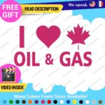 Love Oil Gas Canadian Stickers Decals Vinyl Diesel Fuel Gas Truck Fuel Jet - Image 8