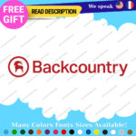 Fits Goat Backcountry Decal Sticker Vinyl Snowboard Snow Ski Hoodie Jacket Gore - Image 8