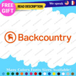 Fits Goat Backcountry Decal Sticker Vinyl Snowboard Snow Ski Hoodie Jacket Gore - Image 9