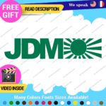 JDM Flag Japan Rising Sun Decals Stickers Vinyl Car Race Drift Lowered Market - Image 12