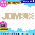 JDM Flag Japan Rising Sun Decals Stickers Vinyl Car Race Drift Lowered Market - Image 17