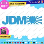 JDM Flag Japan Rising Sun Decals Stickers Vinyl Car Race Drift Lowered Market - Image 21