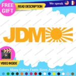 JDM Flag Japan Rising Sun Decals Stickers Vinyl Car Race Drift Lowered Market - Image 23