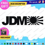 JDM Flag Japan Rising Sun Decals Stickers Vinyl Car Race Drift Lowered Market - Image 24