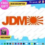 JDM Flag Japan Rising Sun Decals Stickers Vinyl Car Race Drift Lowered Market - Image 4