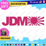 JDM Flag Japan Rising Sun Decals Stickers Vinyl Car Race Drift Lowered Market - Image 5